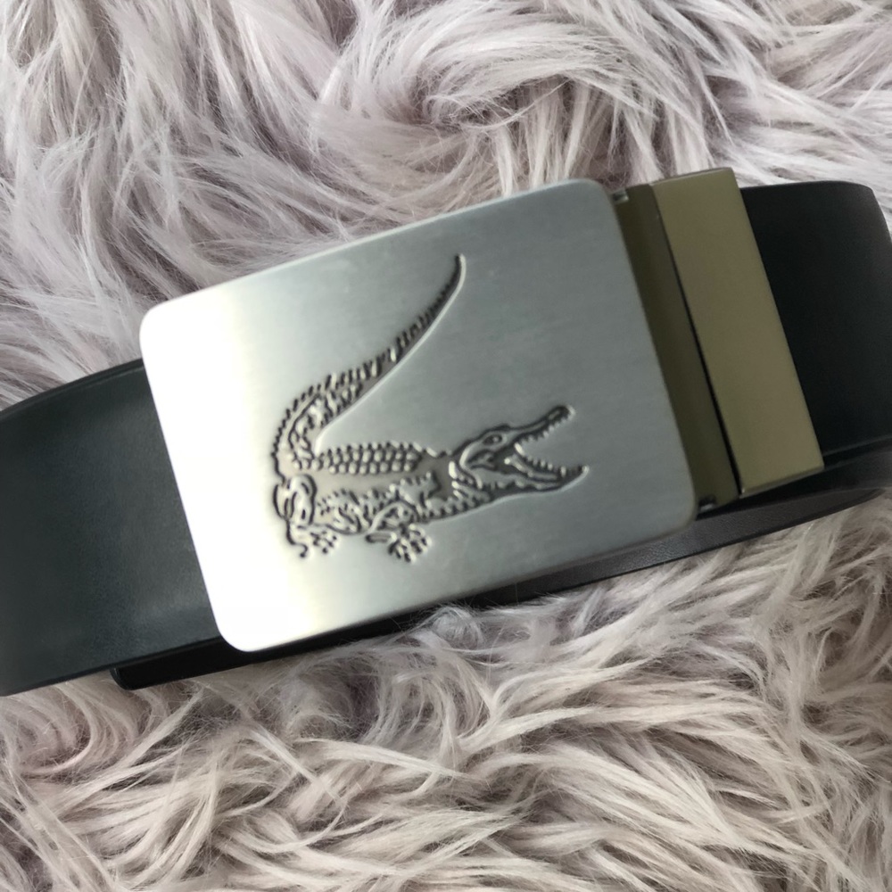 Men’s Lacoste Belt - Reversible Black / Brown NWOT